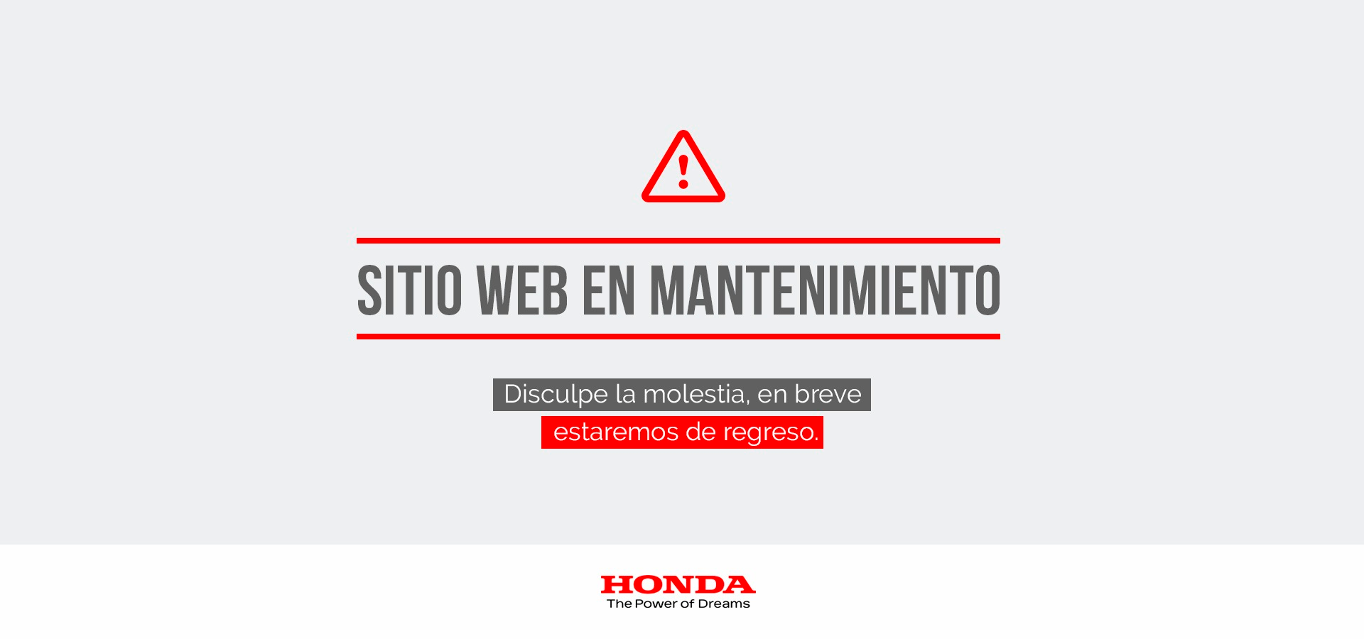 Sitio en mantenimiento