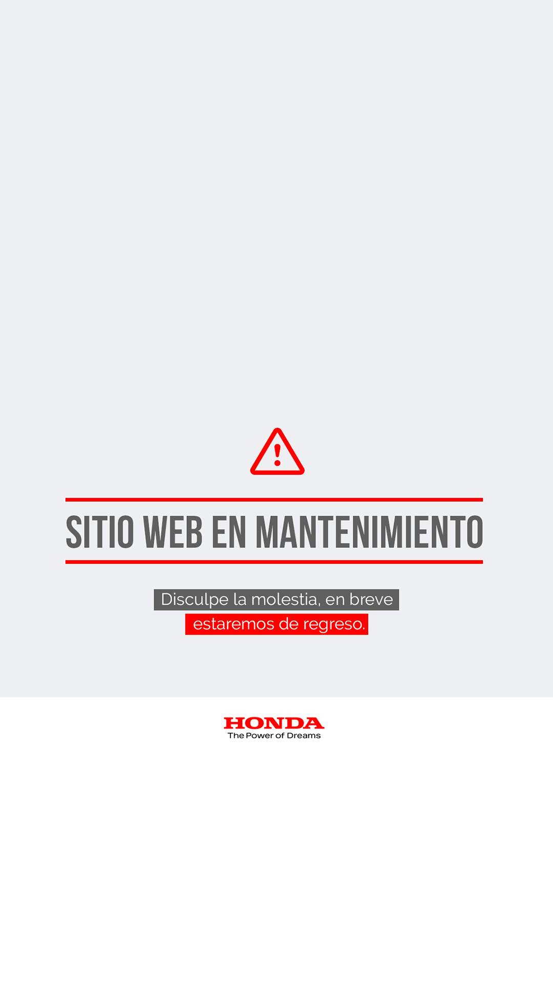 Sitio en mantenimiento